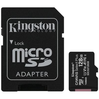 Kingston Canvas Plus +ADP microSDXC 128GB