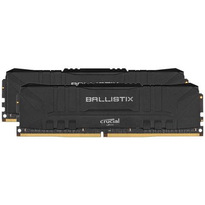 Crucial Ballistix Black 16GB DDR4 Kit (2x8GB) BL2K8G32C16U4B RAM