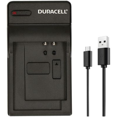 Duracell Ladegerät mit USB Kabel für Panasonic VW-VBN130 &  VW-VBN260 