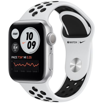 Apple Watch Series 6 Nike Aluminium 40mm Cellular silber Sportarmband  platinum/schwarz Buy