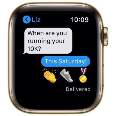 apple watch 6 messenger