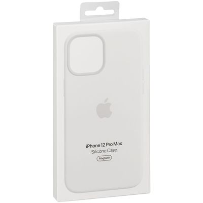 Apple Silikon Case Mit Magsafe Fur Iphone 12 Pro Max Weiss Buy