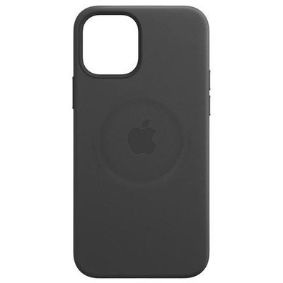 Apple iPhone Leder Case mit MagSafe für iPhone 12/12 Pro schwarz
