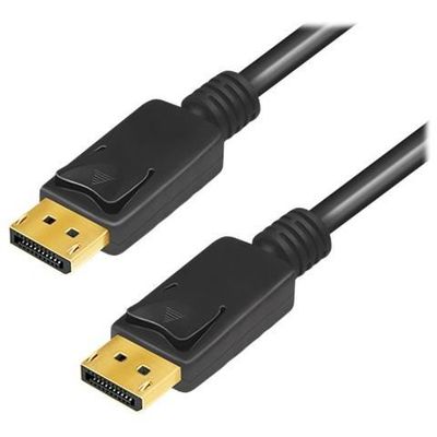 LogiLink CV0139 DisplayPort Kabel schwarz 5m 5.00 m schwarz
