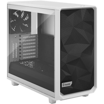 Fractal Design Meshify 2 White TG Clear Tink Big Tower Gaming Gehäuse mit Fenster