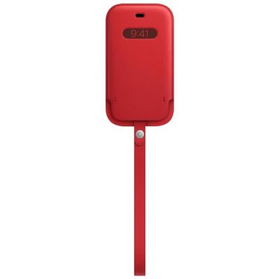 Apple Lederhülle mit MagSafe für iPhone 12 Mini rot