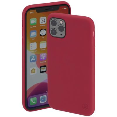 Hama Cover Finest Feel für Apple iPhone 11 Pro Max, rot