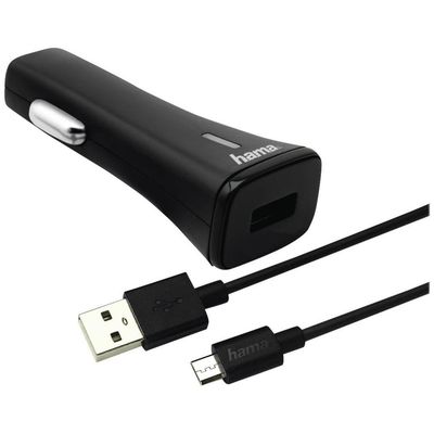 Hama Kfz-Ladeset Adaptive Power Tech Micro-USB schwarz