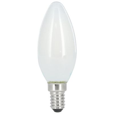 Xavax LED-Filament E14, 250lm ersetzt 25W, Kerzenlampe, matt, warmweiß