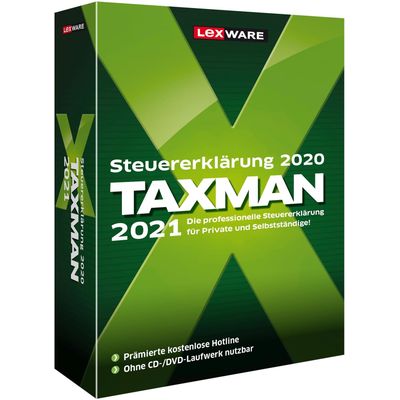 Lexware Taxman 2021 Win, Box (FFP)