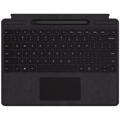 Microsoft Surface Pro X Signature Keyboard mit Surface Slim Pen schwarz (25O-00005)