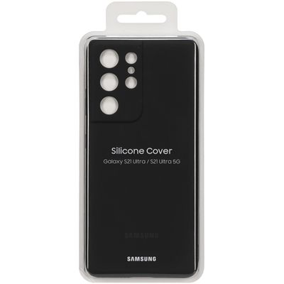 Samsung Silicone Cover EF-PG998 für Galaxy S21 Ultra, black