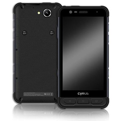 Cyrus CS45 Outdoor Dual-SIM Android™ Smartphone in schwarz  mit 64 GB Speicher