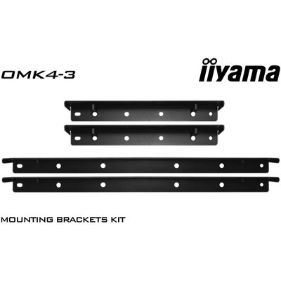iiyama OMK4-3 Mounting Bracket Kit für TF4339MSC Open Frame Touchscreen