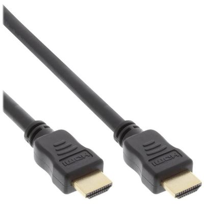 InLine 17512Q HiD HDMI-Premium HighSpeed Kabel mit Ethernet 12.00 m schwarz