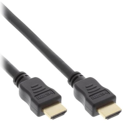 InLine 17515Q HiD HDMI-Premium HighSpeed Kabel mit Ethernet 10.00 m schwarz