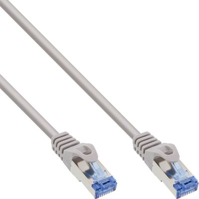 InLine 74814 Patchkabel 1.50 m Cat 6a S/FTP grau