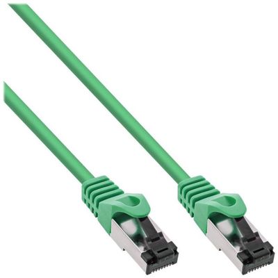 InLine 78800G Patchkabel 10.00 m Cat 8.1 Kabel / Cat 6a Stecker S/FTP grün