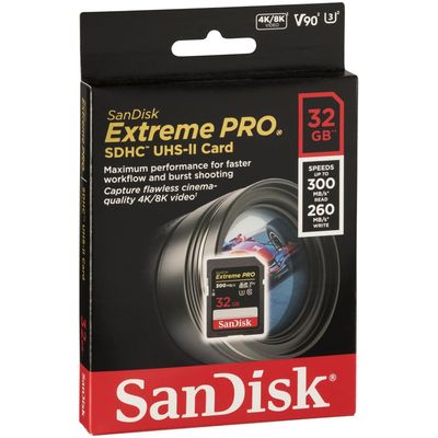 SanDisk ExtremePRO SDHC V90 32GB