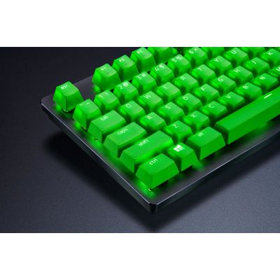 razer pbt keycap green