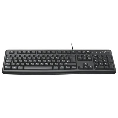 Logitech K120 Italienisch, Schwarz, OEM