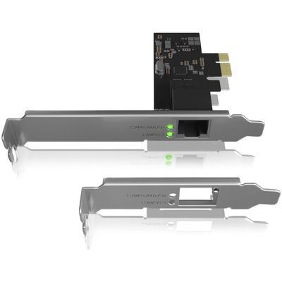 ICY BOX IB-LAN300-PCI 1x 2.5GB-LAN, IEEE 802.3, 802.3u und 802.3ab