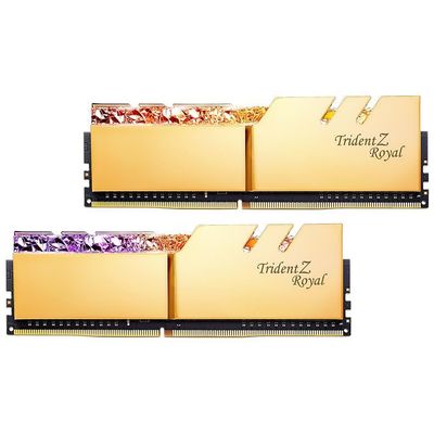 G.Skill Trident Z Royal Gold 16GB DDR4 RAM mehrfarbig beleuchtet