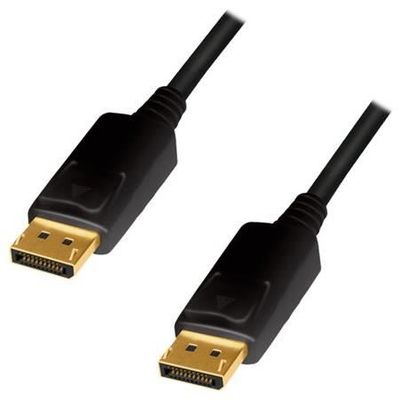 LogiLink CD0103 DisplayPort Cable 5.00 m schwarz