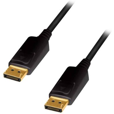 LogiLink CD0100 DisplayPort Cable 1.00 m schwarz