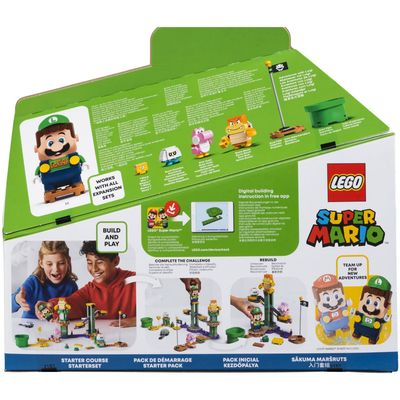 lego super mario 71387 luigi starter set