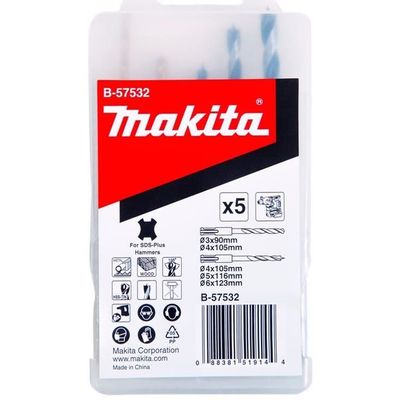 Makita B-57532 Bohrerset Holz/Metall SDS+