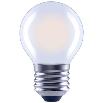 Xavax LED-Filament E27, 470lm ersetzt 40W, Tropfenlampe, Warmweiß, matt