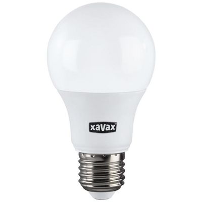 Xavax LED-Lampe E27, 806lm ersetzt 60W, Glühlampe, warmweiß