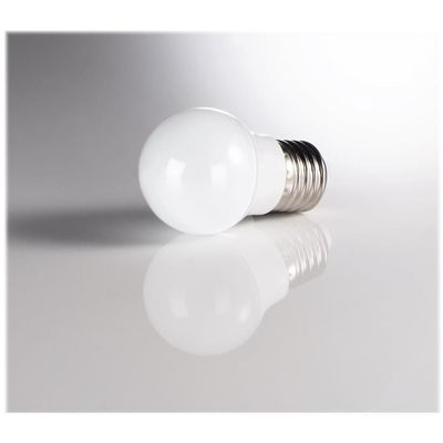 Xavax LED-Lampe E27, 470lm ersetzt 40W, Tropfenlampe, matt, warmweiß