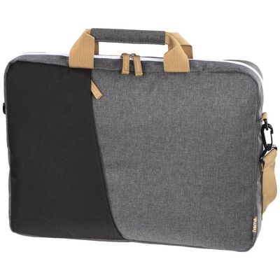 Hama Laptop-Tasche Florenz bis 36 cm 14.1, schwarz/grau