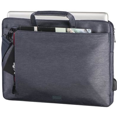 Hama Laptop-Tasche Manchester bis 36 cm/14.1, blau