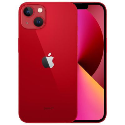 Apple iPhone 13 (RED) MLPJ3ZD/A Apple iOS Smartphone in rot  mit 128 GB Speicher