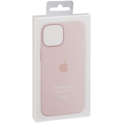 Apple Silikon Case MM203ZM/A für iPhone 13 mini mit MagSafe kalkrosa