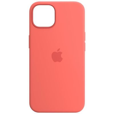 Apple Silikon Case MM253ZM/A für iPhone 13 mit MagSafe pink pomelo