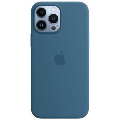 Apple Silikon Case MM2Q3ZM/A für iPhone 13 Pro Max mit MagSafe eisblau
