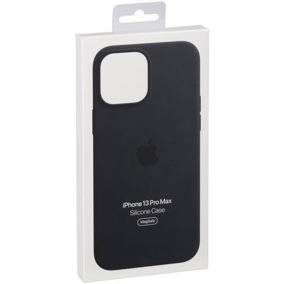 Apple Silikon Case MM2U3ZM/A für iPhone 13 Pro Max mit MagSafe mitternacht