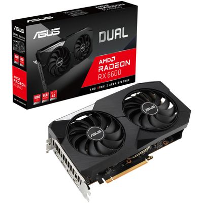 ASUS DUAL Radeon RX6600 DUAL-RX6600-8G 8GB