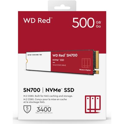 WD Red SSD SN700 NVMe M.2 PCIe Gen3 500GB Buy