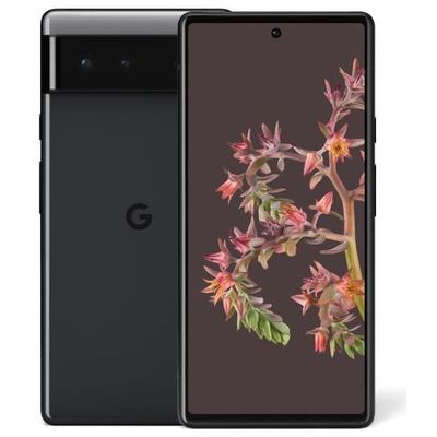 Google Pixel 6 Google Android Smartphone in black  with 128 GB storage
