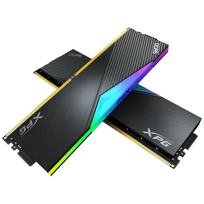 ADATA XPG Lancer RGB 32GB DDR5 Kit (2x16GB) schwarz RAM mehrfarbig beleuchtet