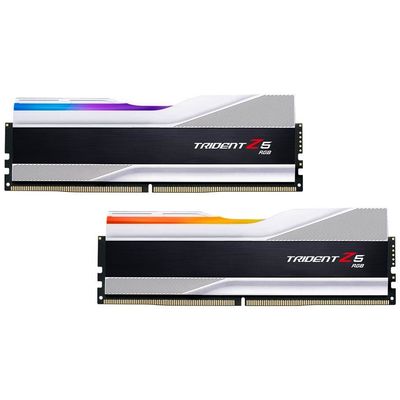 G.Skill Trident Z5 RGB 32GB DDR5 Kit (2x16GB) Silber RAM mehrfarbig beleuchtet