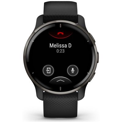 Garmin VENU 2 PLUS Schwarz/Schiefergrau 