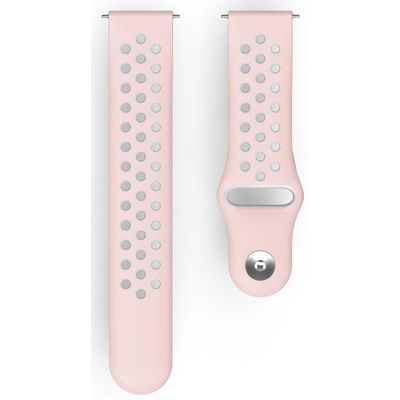 Hama Sportarmband für Fitbit Versa 2/Versa (Lite), atmungsak tiv, univ., Rosé/Gr