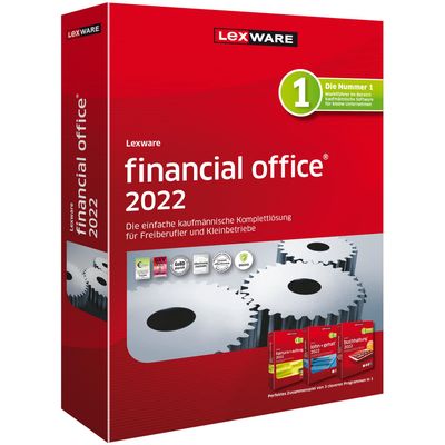 Lexware Financial Office 2022 PC, Box, Jahresversion 365 Tage