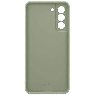 Samsung EF-PG990 Silicone Cover für Galaxy S21 FE, olive green